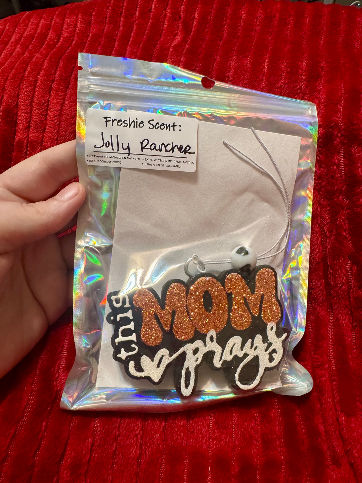 Mom prays - jolly rancher scent