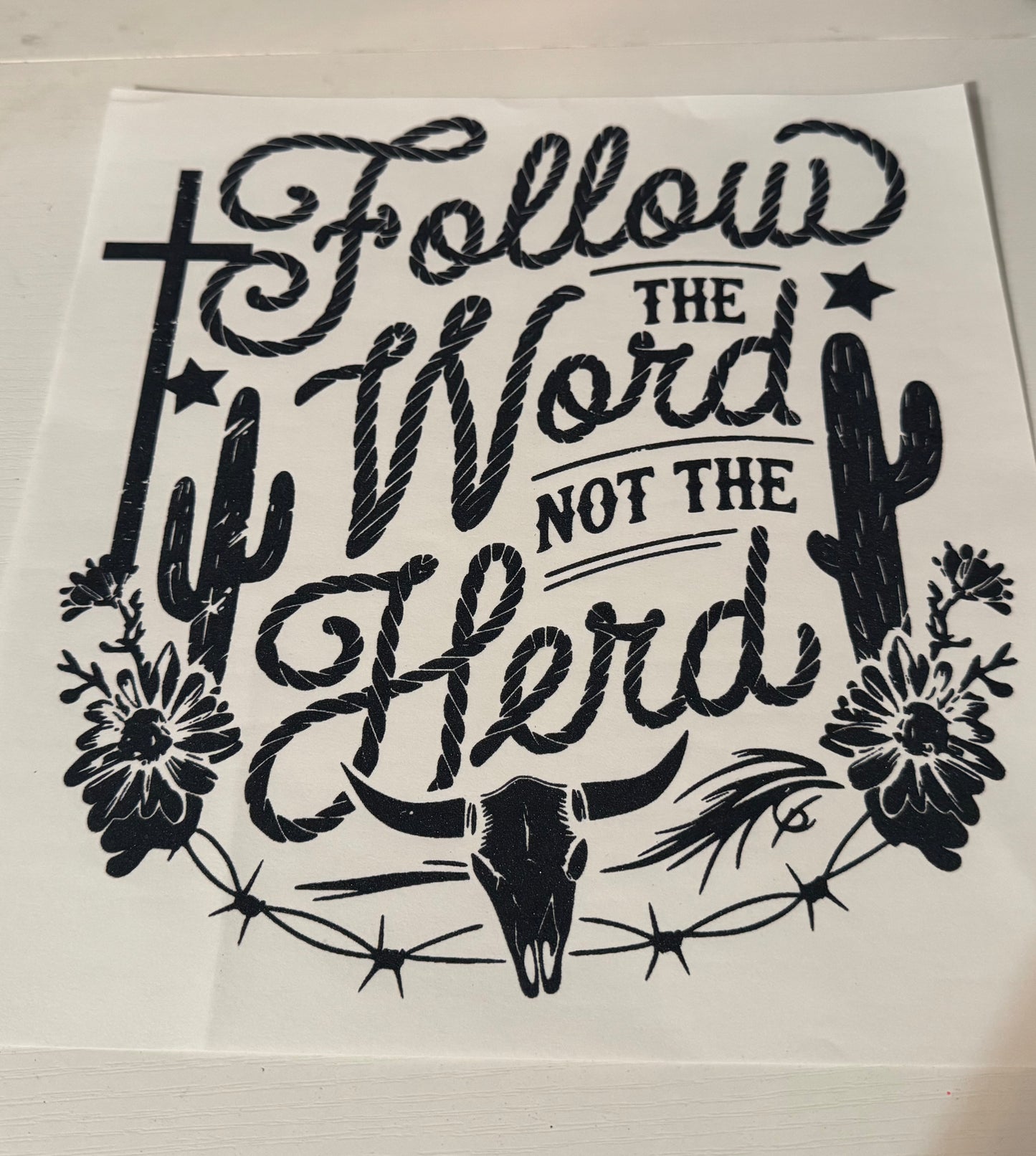 Follow the word