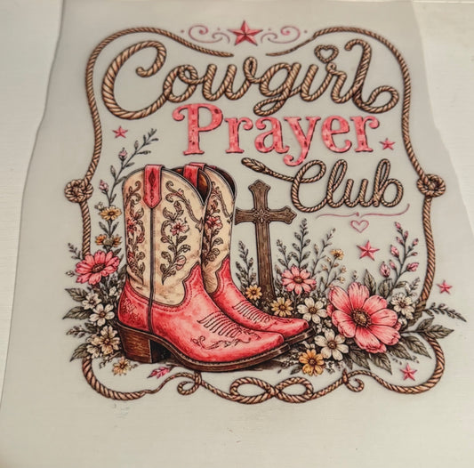 Cowgirl prayer club
